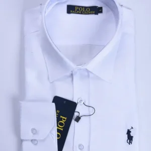 Chemise Ralph En pur Coton Ref-RS8701 ( Blanche )