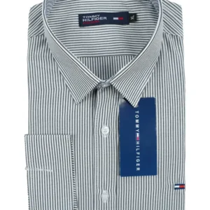 Chemises Tommy Rayée 100% Coton Oxford Ref-TC6331S